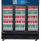 DSM-69R Commercial Glass Swing 3-Door Merchandiser Refrigerator
